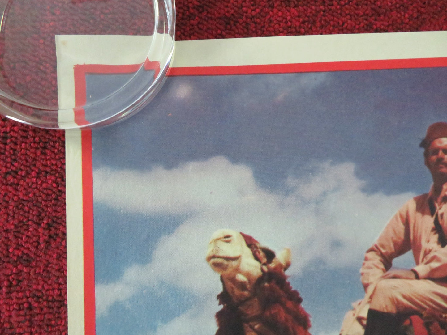 KHARTOUM SPANISH POSTER ROLLED CHARLTON HESTON LAURENCE OLIVIER 1974 Movie posters