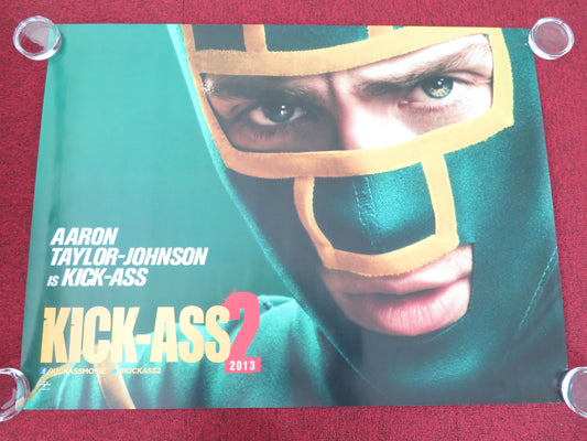 Kick-Ass 2 UK Quad Rolled Poster Aaron Taylor-Johnson Chloë Grace Moretz 2013 Movie posters
