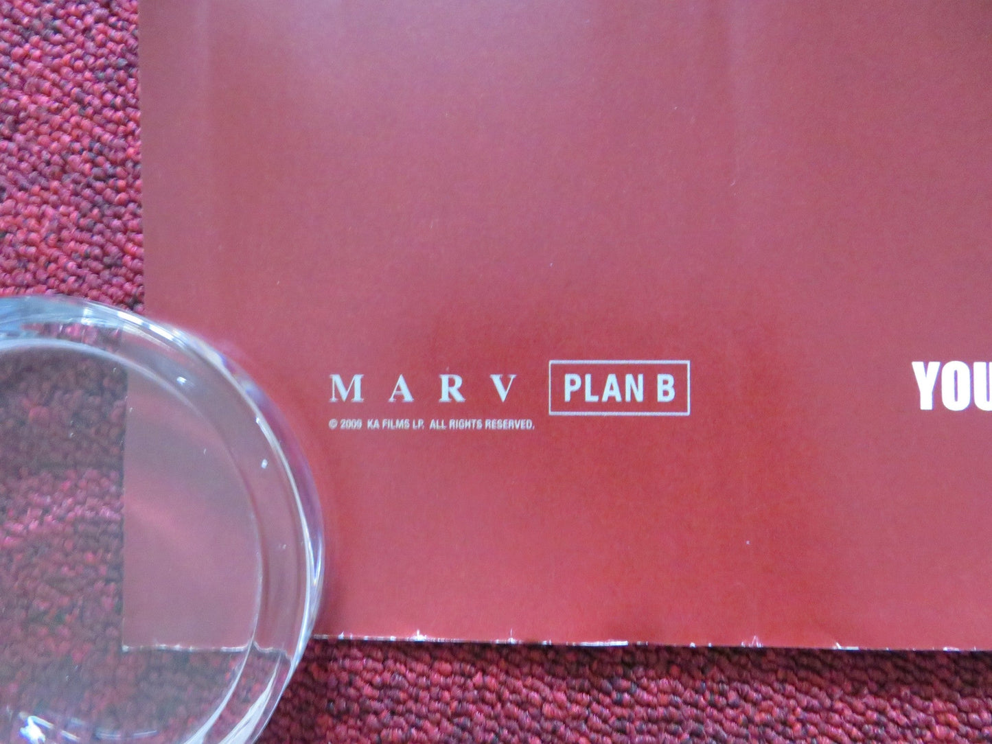 KICK - ASS - C UK QUAD ROLLED POSTER NICOLAS CAGE CHLOE GRACE MORETZ 2010 Rendezvous Cinema Movie posters