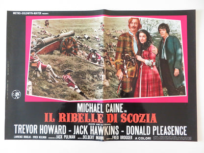 KIDNAPPED - B ITALIAN FOTOBUSTA POSTER MICHAEL CAINE DONALD PLEASENCE 1971 Rendezvous Cinema Movie posters