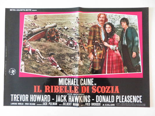 KIDNAPPED - B ITALIAN FOTOBUSTA POSTER MICHAEL CAINE DONALD PLEASENCE 1971 Rendezvous Cinema Movie posters
