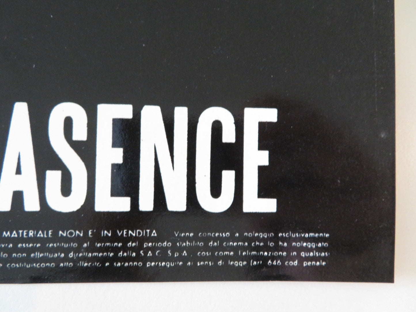 KIDNAPPED - C ITALIAN FOTOBUSTA POSTER MICHAEL CAINE DONALD PLEASENCE 1971 Rendezvous Cinema Movie posters