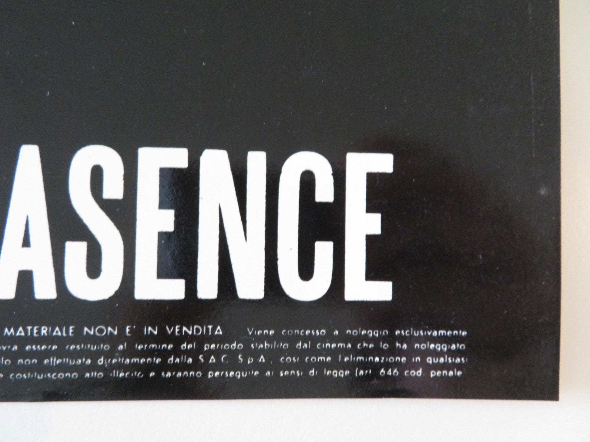 KIDNAPPED - C ITALIAN FOTOBUSTA POSTER MICHAEL CAINE DONALD PLEASENCE 1971 Rendezvous Cinema Movie posters