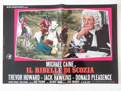 KIDNAPPED - D ITALIAN FOTOBUSTA POSTER MICHAEL CAINE DONALD PLEASENCE 1971 Rendezvous Cinema Movie posters