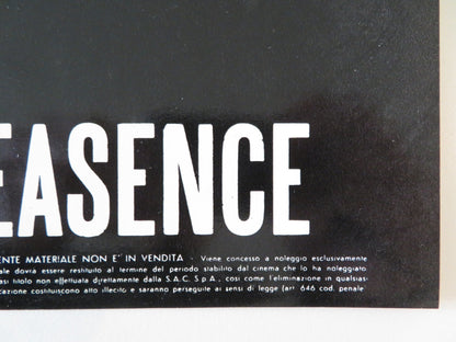 KIDNAPPED - F ITALIAN FOTOBUSTA POSTER MICHAEL CAINE DONALD PLEASENCE 1971 Rendezvous Cinema Movie posters