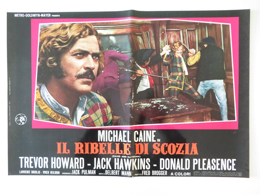 KIDNAPPED - G ITALIAN FOTOBUSTA POSTER MICHAEL CAINE DONALD PLEASENCE 1971 Rendezvous Cinema Movie posters
