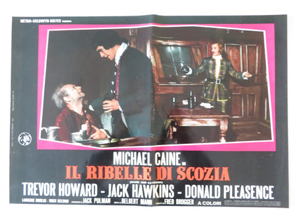 KIDNAPPED - H ITALIAN FOTOBUSTA POSTER MICHAEL CAINE DONALD PLEASENCE 1971 Rendezvous Cinema Movie posters