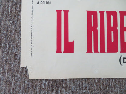 KIDNAPPED ITALIAN 2 FOGLIO POSTER MICHAEL CAINE TREVOR HOWARD 1972 Rendezvous Cinema Movie posters