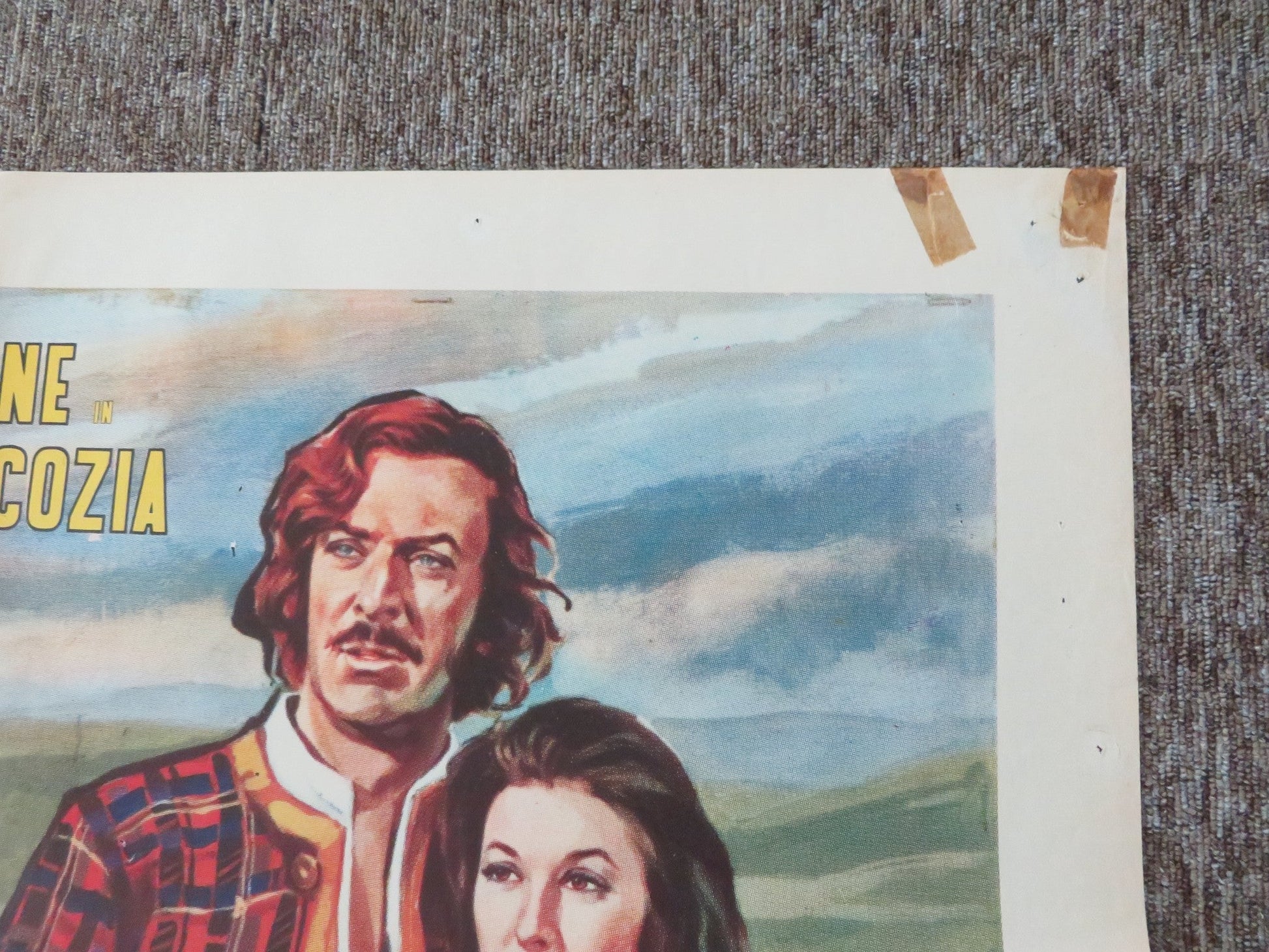 KIDNAPPED ITALIAN 2 FOGLIO POSTER MICHAEL CAINE TREVOR HOWARD 1972 Rendezvous Cinema Movie posters