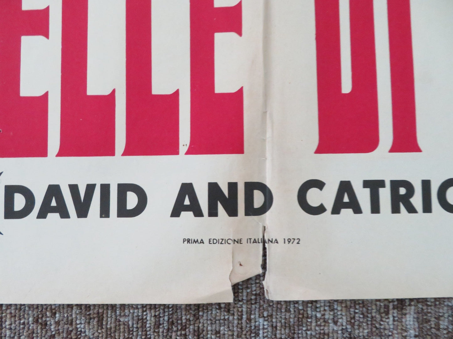 KIDNAPPED ITALIAN 2 FOGLIO POSTER MICHAEL CAINE TREVOR HOWARD 1972 Rendezvous Cinema Movie posters