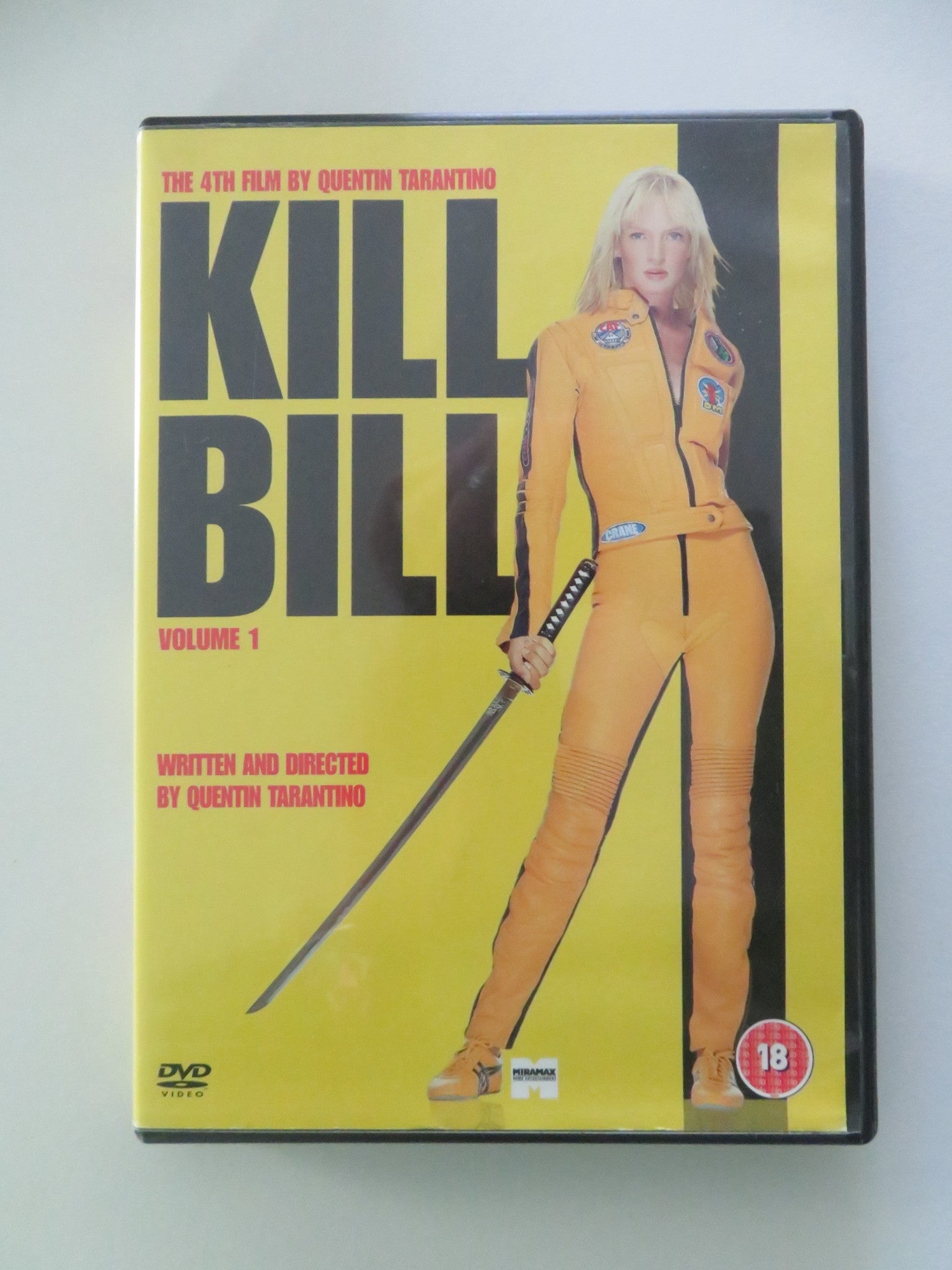 KILL BILL: VOL. 1 (DVD) UMA THURMAN DARYL HANNAH 2003 REGION 2 Movie posters