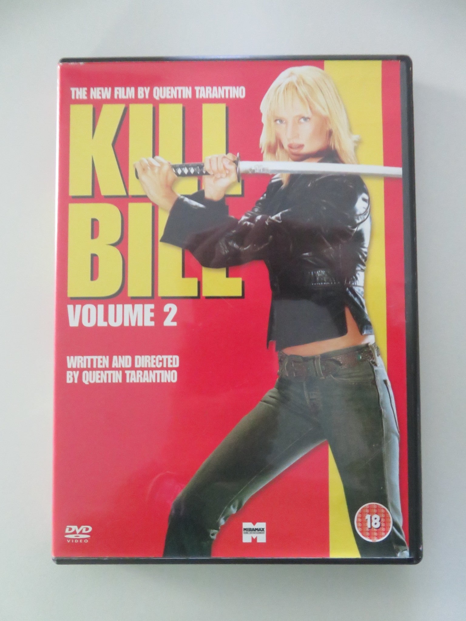 KILL BILL: VOL 2 (DVD) UMA THURMAN DARYL HANNAH 2004 REGION 2 Movie posters