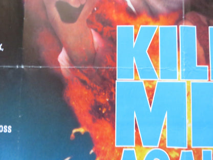 KILL ME AGAIN UK QUAD ROLLED POSTER VAL KILMER JOANNE WHALLEY 1989 Rendezvous Cinema Movie posters