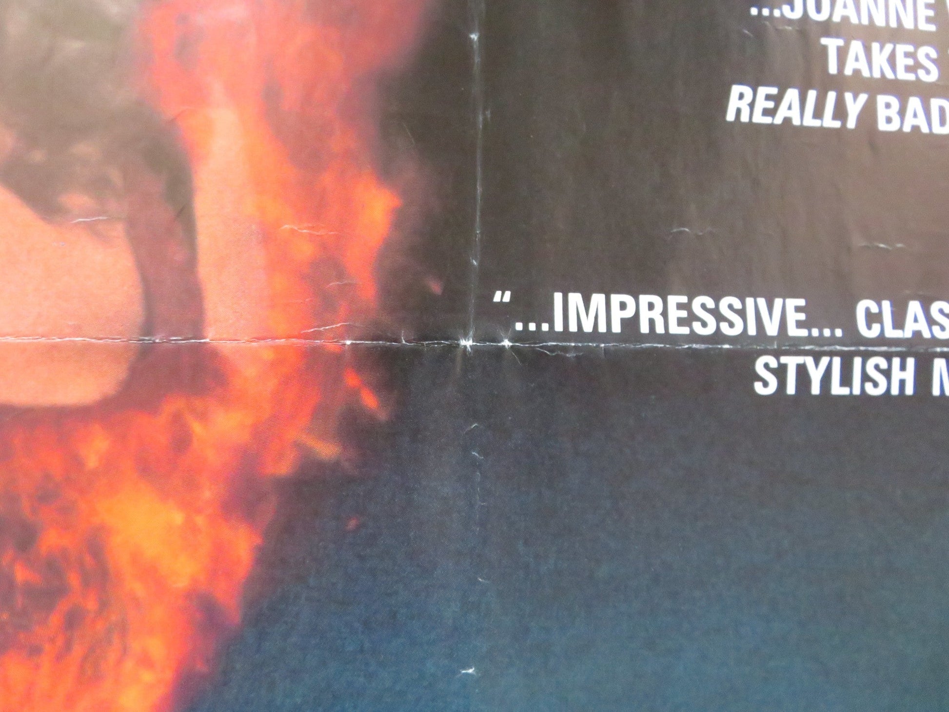 KILL ME AGAIN UK QUAD ROLLED POSTER VAL KILMER JOANNE WHALLEY 1989 Rendezvous Cinema Movie posters