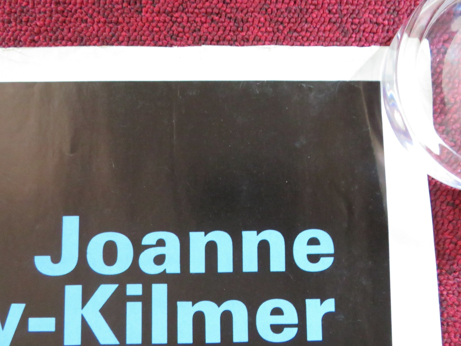 KILL ME AGAIN UK QUAD ROLLED POSTER VAL KILMER JOANNE WHALLEY 1989 Rendezvous Cinema Movie posters