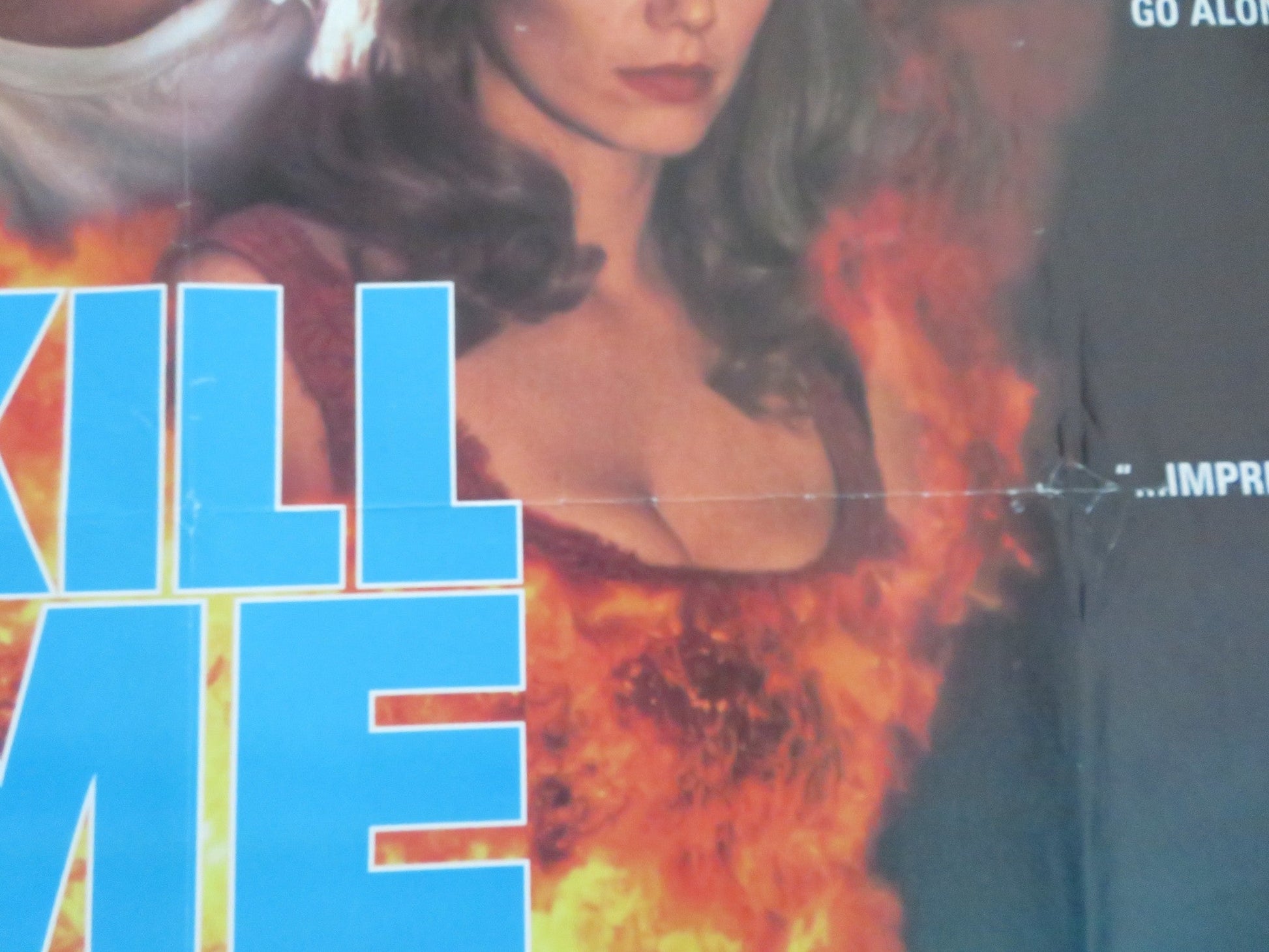KILL ME AGAIN UK QUAD ROLLED POSTER VAL KILMER JOANNE WHALLEY M. MADSEN 1989 Movie posters