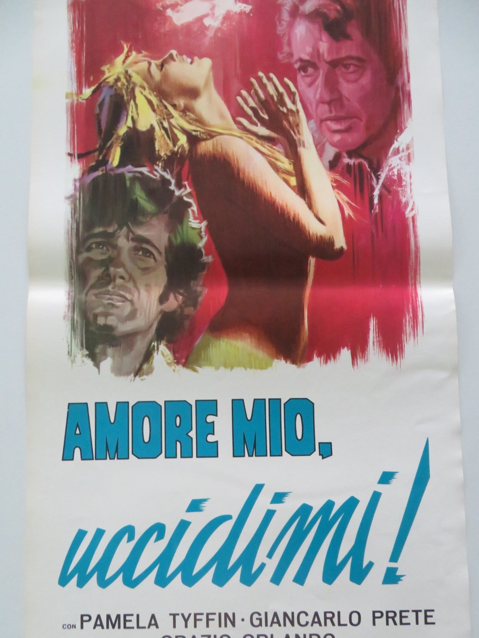 KILL ME, MY LOVE! ITALIAN LOCANDINA POSTER PAMELA TIFFIN FARLEY GRANGER 1973 Movie posters