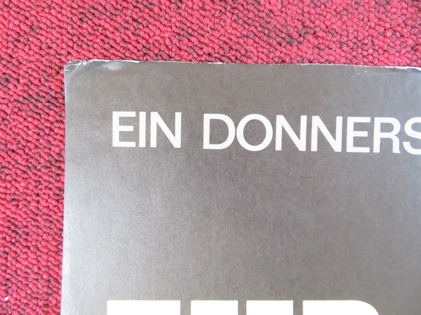 KILL OR BE KILLED GERMAN A1 POSTER FOLDED ROBERT MARK ELINA DE WITT 1967 Rendezvous Cinema Movie posters