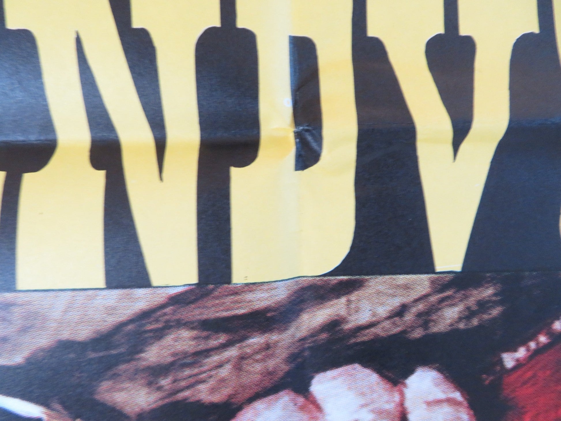 KILL OR BE KILLED GERMAN A1 POSTER FOLDED ROBERT MARK ELINA DE WITT 1967 Rendezvous Cinema Movie posters