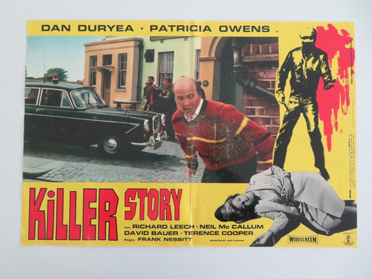 Killer Story Italian Fotobusta Poster Dan Duryea Patricia Owens 1963 Movie posters