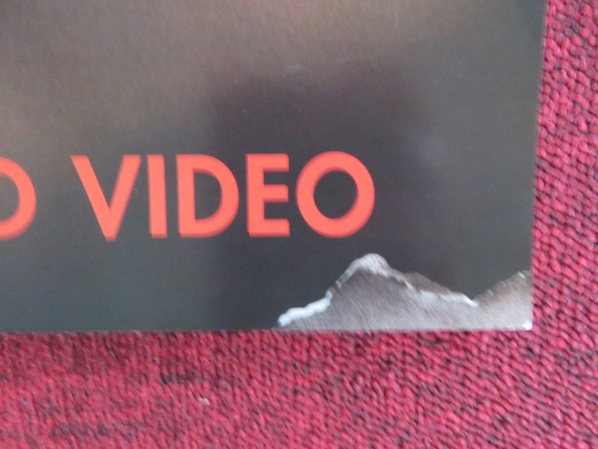 KILLING ME SOFTLY VHS & DVD VIDEO POSTER HEATHER GRAHAM JOSEPH FIENNES 2002 Rendezvous Cinema Movie posters