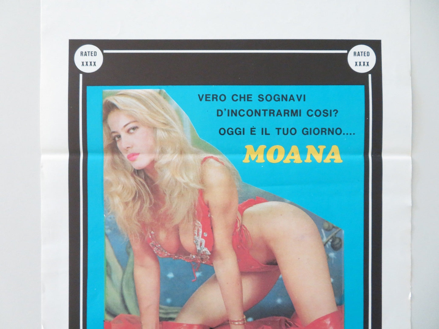 KILLING OF THE FLESH ITALIAN LOCANDINA POSTER MOANA POZZI SONIA OTERO 1983 Movie posters