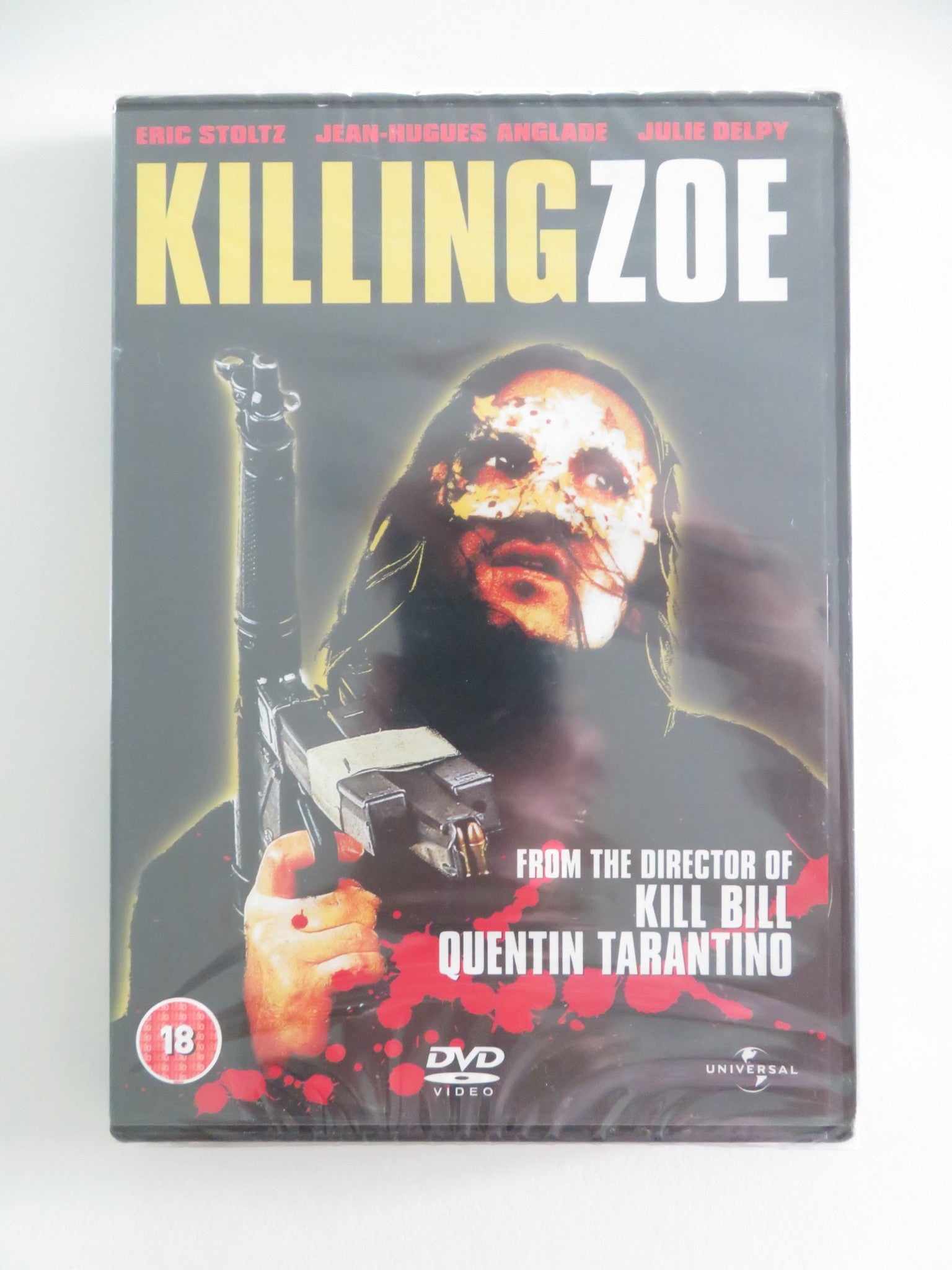 KILLING ZOE (DVD) QUENTIN TARANTINO ERIC STOLTZ JULIE DELPY 1993 REGION 2,4 Movie posters
