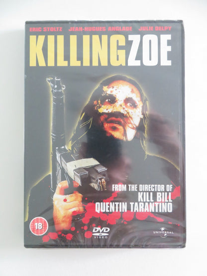 KILLING ZOE (DVD) QUENTIN TARANTINO ERIC STOLTZ JULIE DELPY 1993 REGION 2,4 Movie posters