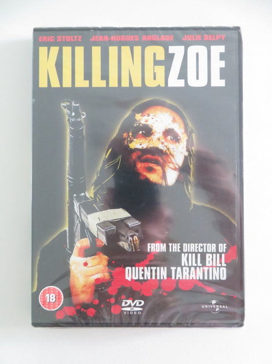 KILLING ZOE (DVD) QUENTIN TARANTINO ERIC STOLTZ JULIE DELPY 1993 REGION 2,4 Movie posters