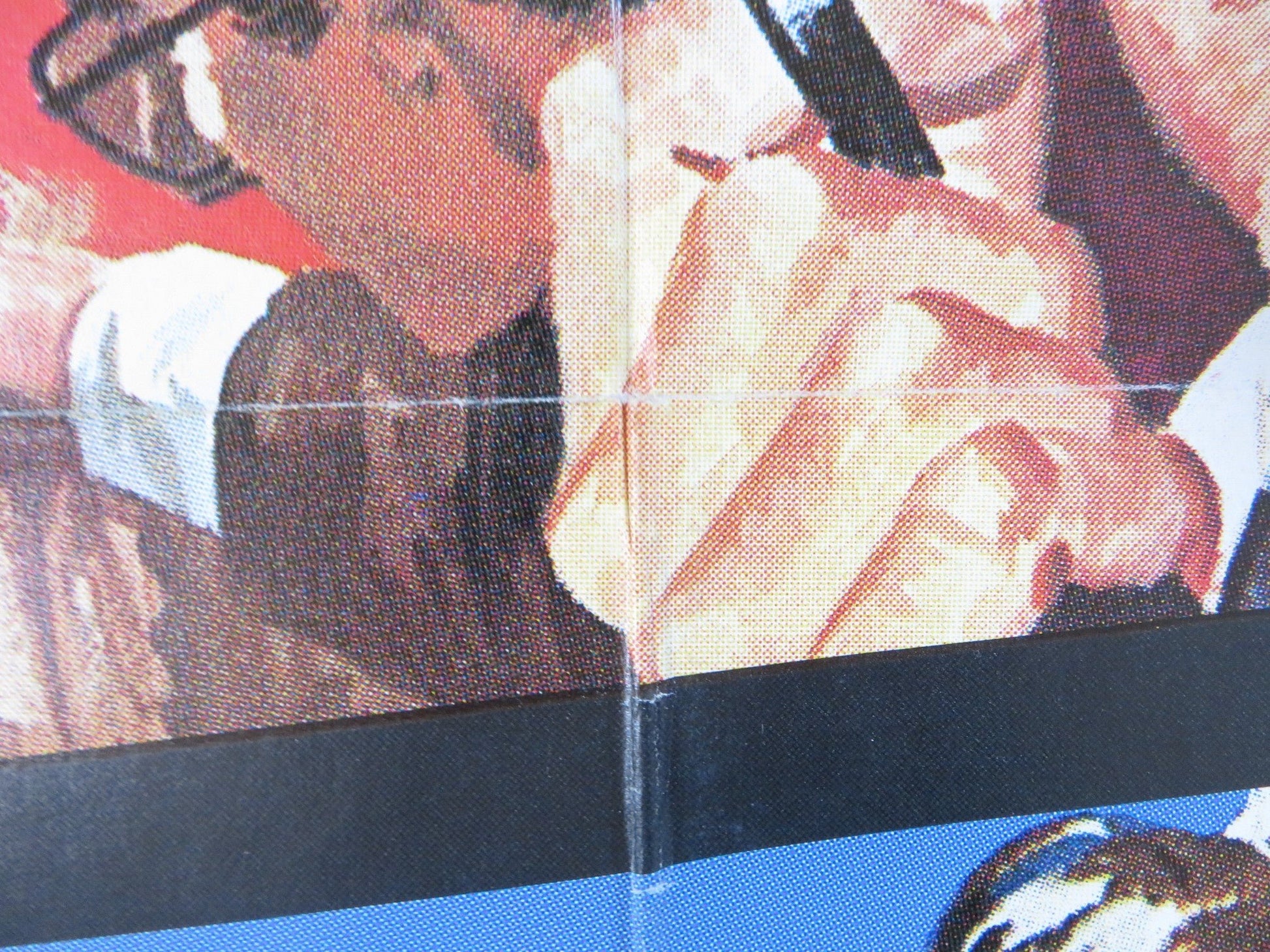 KILLPOINT GERMAN A1 POSTER FOLDED LEO FONG RICHARD ROUNDTREE 1984 Rendezvous Cinema Movie posters