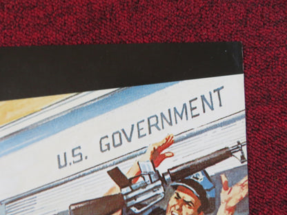 KILLPOINT GERMAN A1 POSTER FOLDED LEO FONG RICHARD ROUNDTREE 1984 Rendezvous Cinema Movie posters