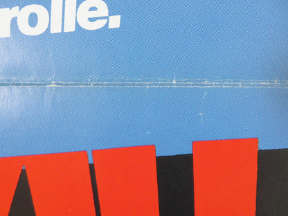 KILLPOINT GERMAN A1 POSTER FOLDED LEO FONG RICHARD ROUNDTREE 1984 Rendezvous Cinema Movie posters