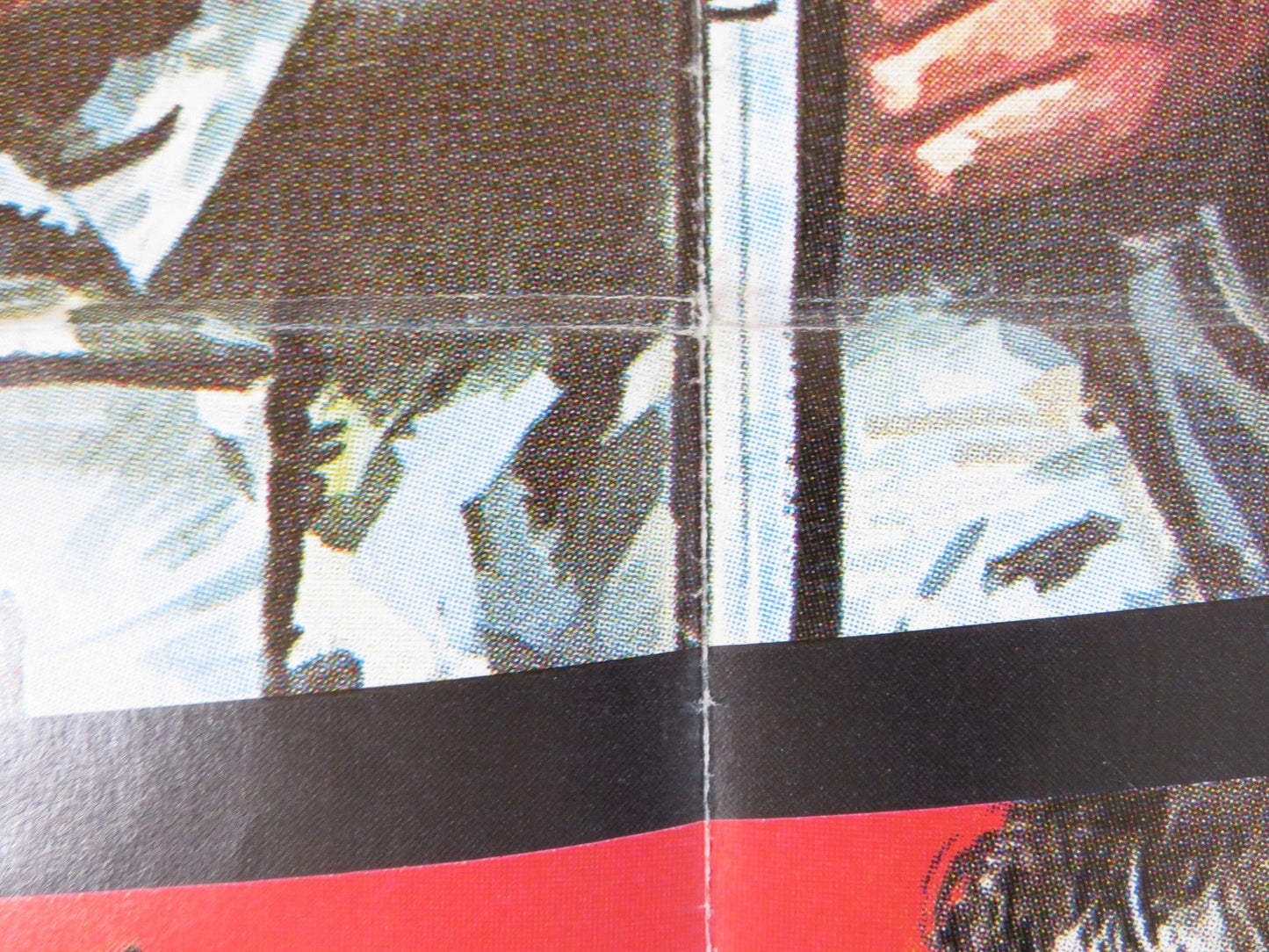 KILLPOINT GERMAN A1 POSTER FOLDED LEO FONG RICHARD ROUNDTREE 1984 Rendezvous Cinema Movie posters