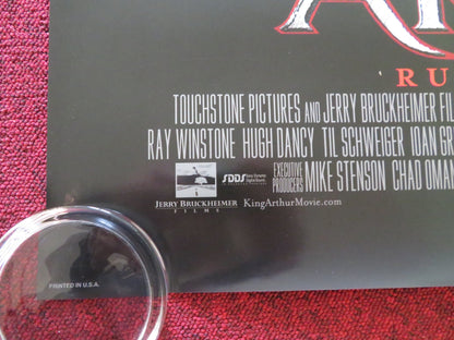 KING ARTHUR - A US ONE SHEET ROLLED POSTER KEIRA KNIGHTLEY CLIVE OWEN 2004 Rendezvous Cinema Movie posters