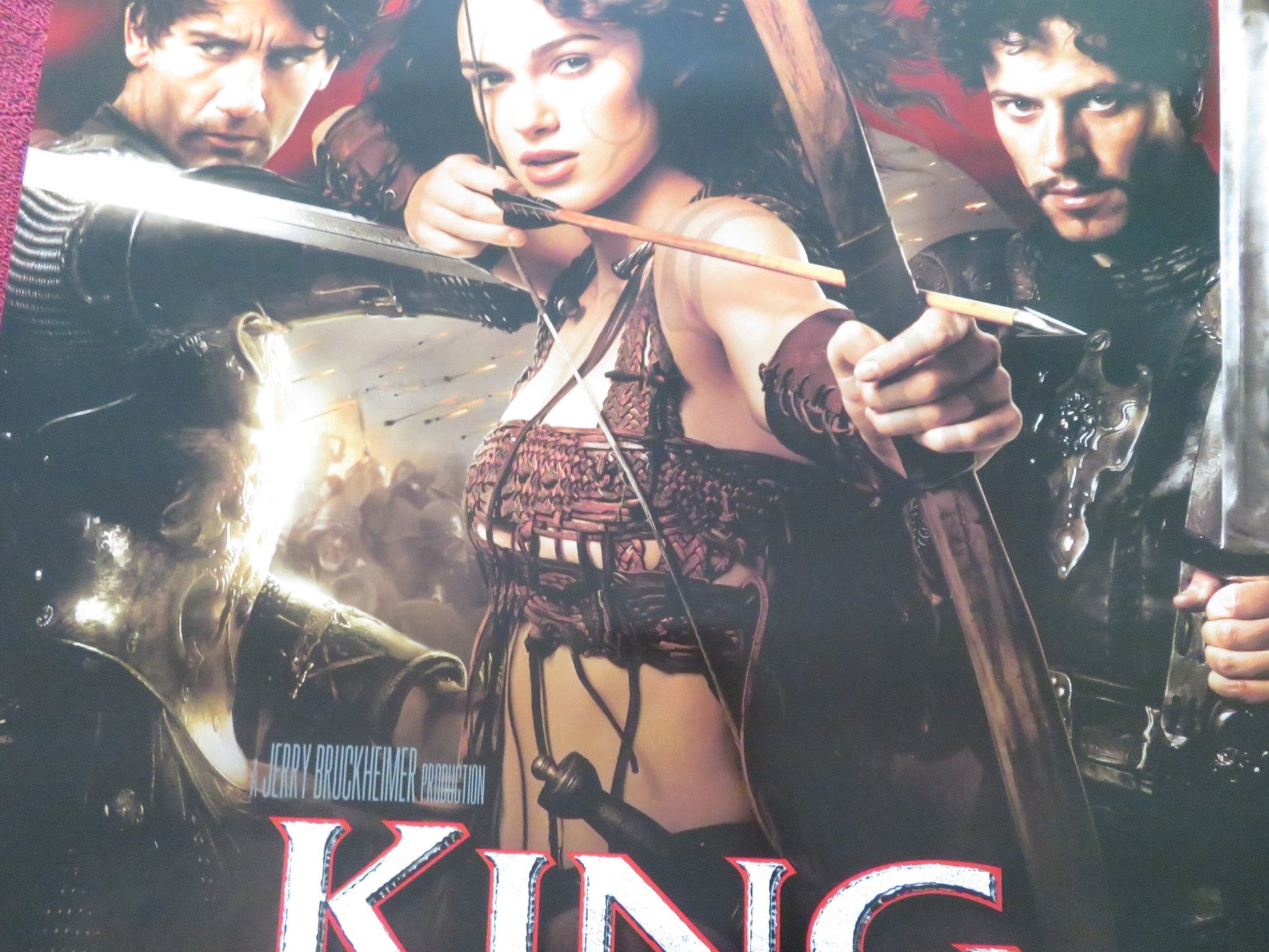 KING ARTHUR - B US ONE SHEET ROLLED POSTER KEIRA KNIGHTLEY CLIVE OWEN 2004 Rendezvous Cinema Movie posters