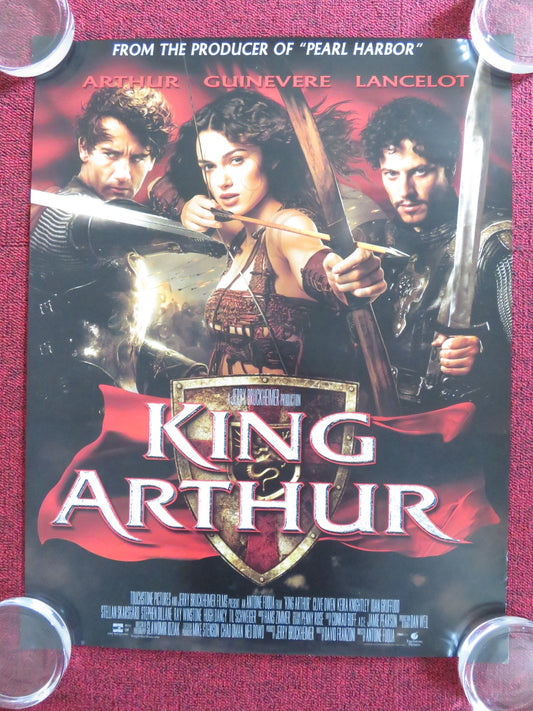 KING ARTHUR VHS VIDEO POSTER KEIRA KNIGHTLEY CLIVE OWEN 2004 Rendezvous Cinema Movie posters