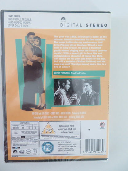 KING CREOLE (DVD) ELVIS PRESLEY CAROLYN JONES 1958 REGION 2 Movie posters