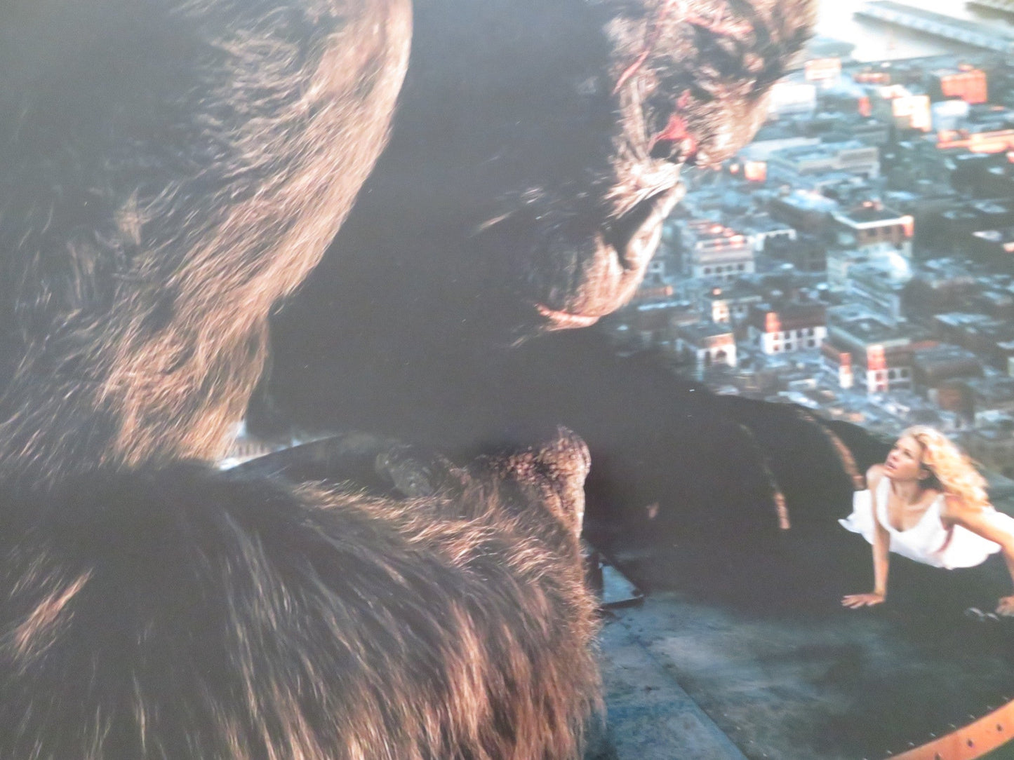 KING KONG - B US ONE SHEET ROLLED POSTER NAOMI WATTS JACK BLACK 2005 Rendezvous Cinema Movie posters