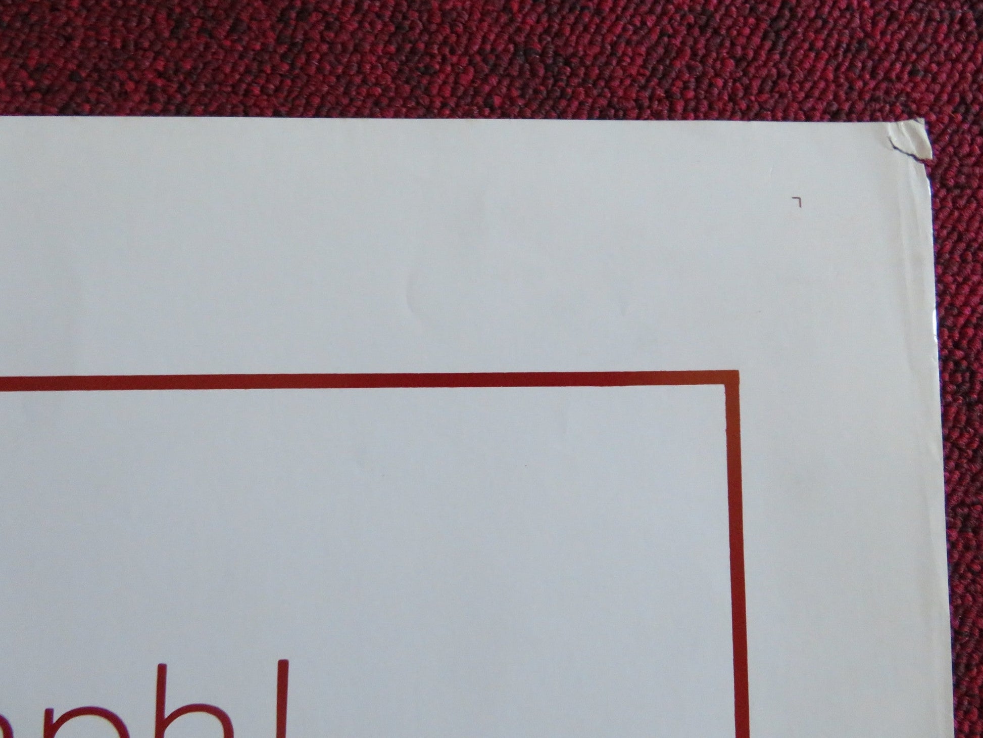 KING OF HEARTS FOLDED US ONE SHEET POSTER PIERRE BRASSEUR J - C BRIALY 1978 Rendezvous Cinema Movie posters