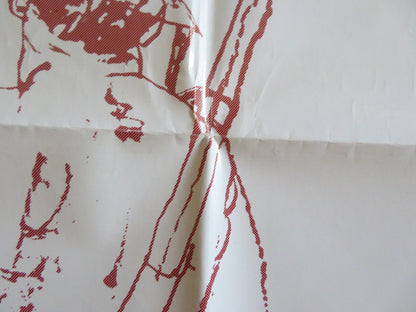 KING OF HEARTS FOLDED US ONE SHEET POSTER PIERRE BRASSEUR J - C BRIALY 1978 Rendezvous Cinema Movie posters