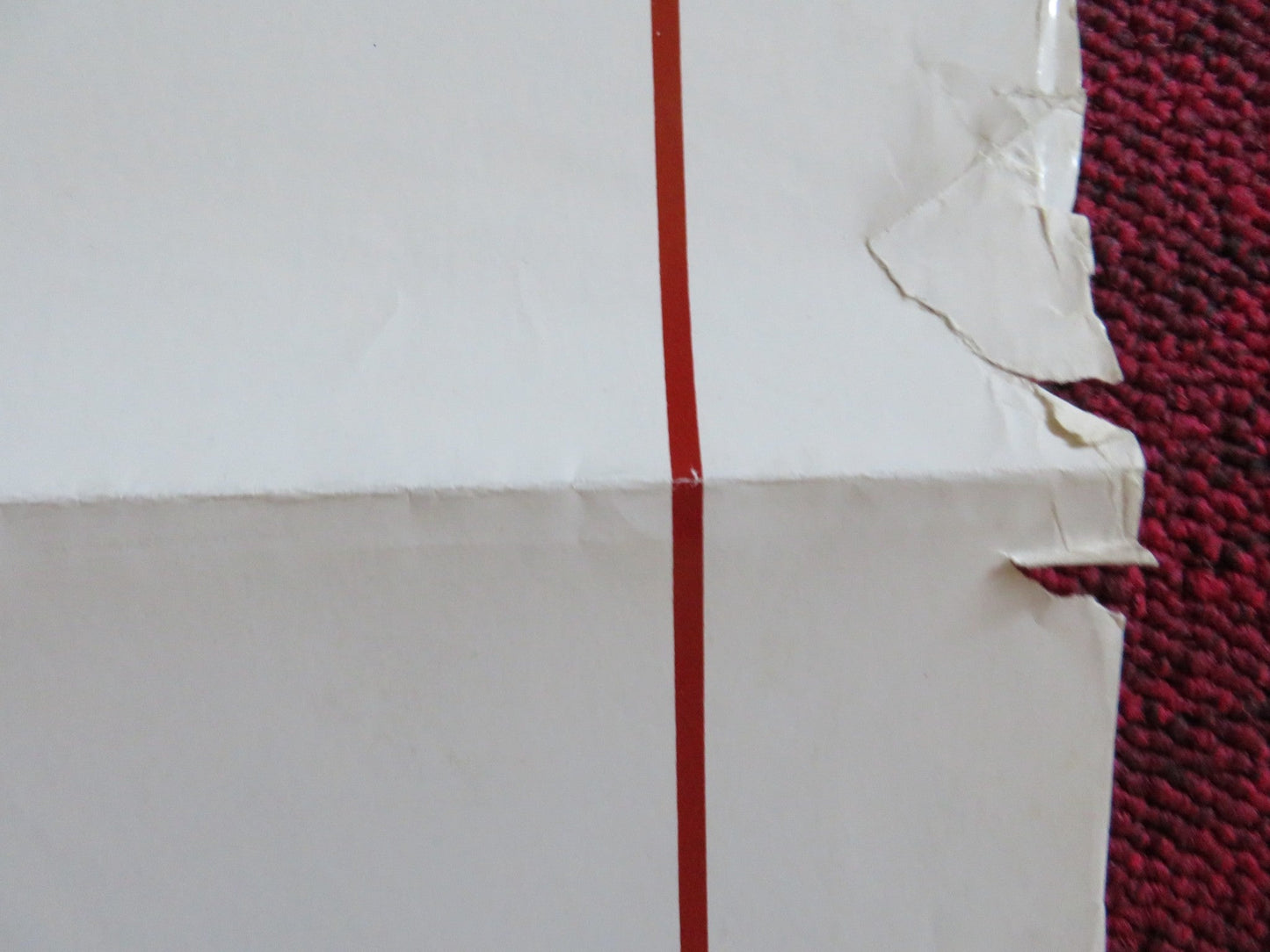 KING OF HEARTS FOLDED US ONE SHEET POSTER PIERRE BRASSEUR J - C BRIALY 1978 Rendezvous Cinema Movie posters