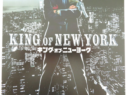 King of New York Japanese Chirashi (B5) Poster Walken Fishburne R2023 Movie posters