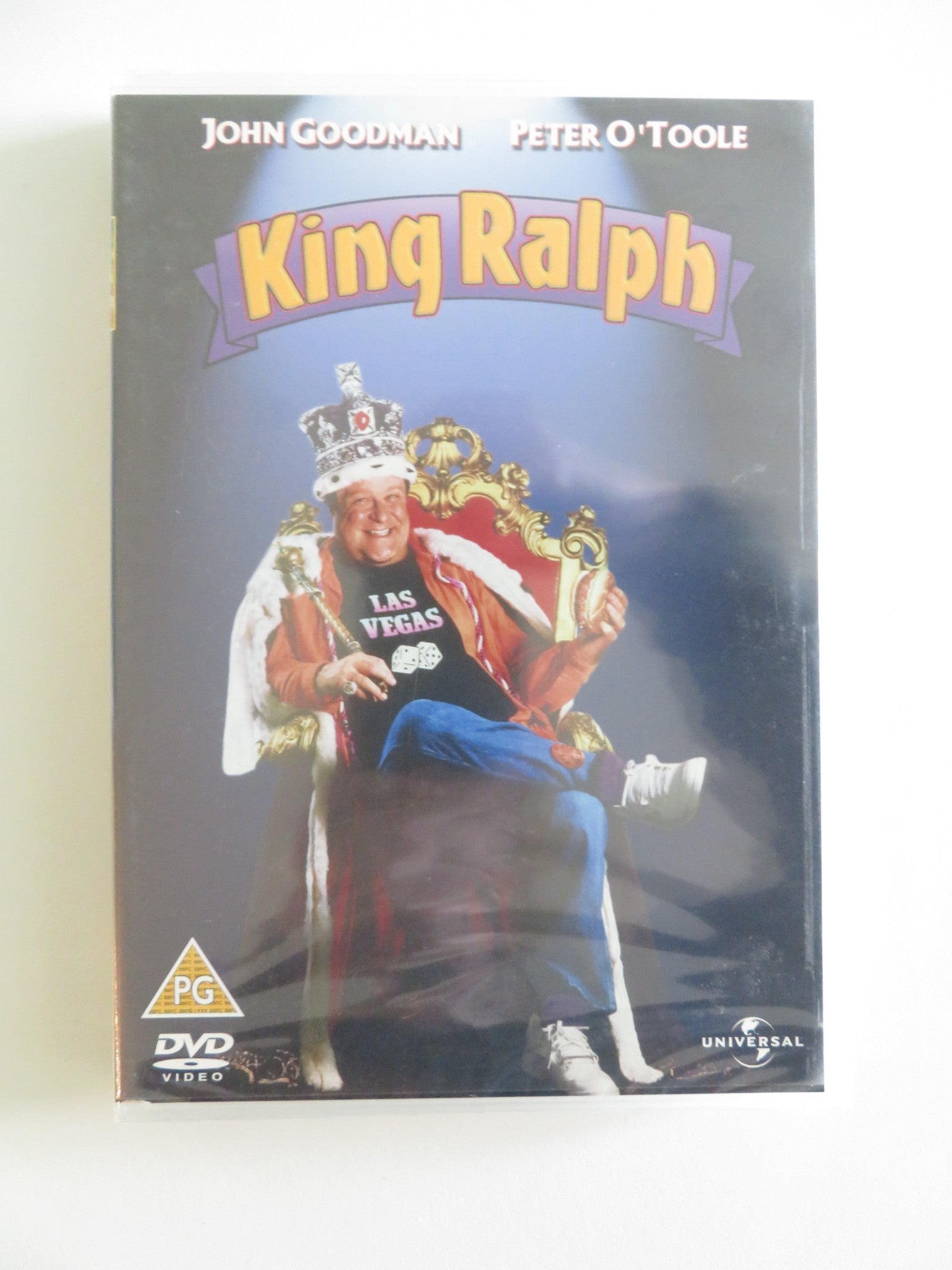 KING RALPH (DVD) JOHN GOODMAN PETER O'TOOLE 1991 REGION 2, 4 Rendezvous Cinema Movie posters