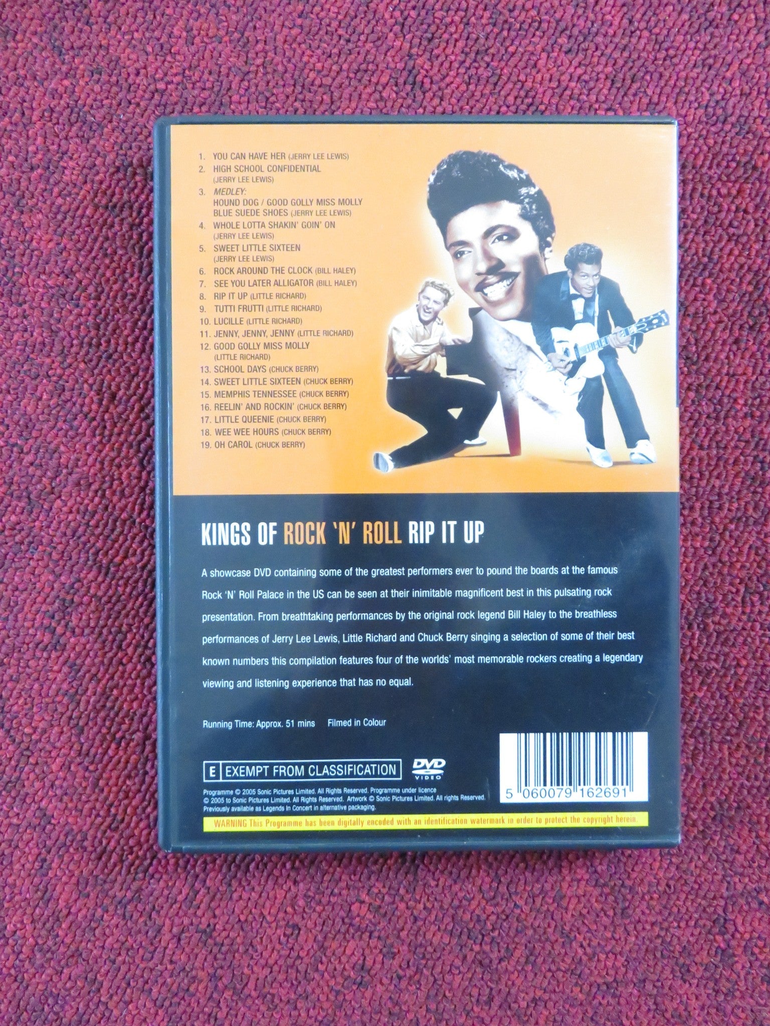 KINGS OF ROCK 'N' ROLL - THE MUSIC COLLECTION (DVD) 2005 REGION 2 Rendezvous Cinema Movie posters