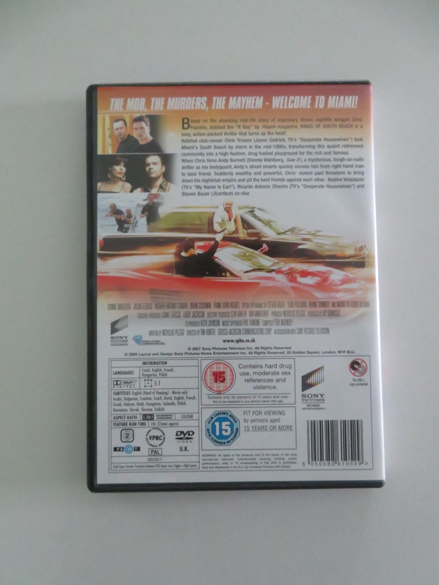 KINGS OF SOUTH BEACH (DVD) DONNIE WAHLBERG JASON GEDRICK 2007 REGION 2 Movie posters