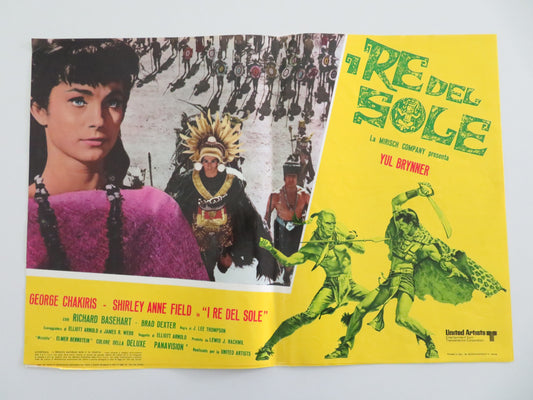 Kings of the Sun - A Italian Fotobusta Poster Yul Brynner George Chakiris 1963 Movie posters