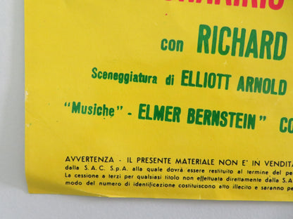 Kings of the Sun - D Italian Fotobusta Poster Yul Brynner George Chakiris 1963 Movie posters