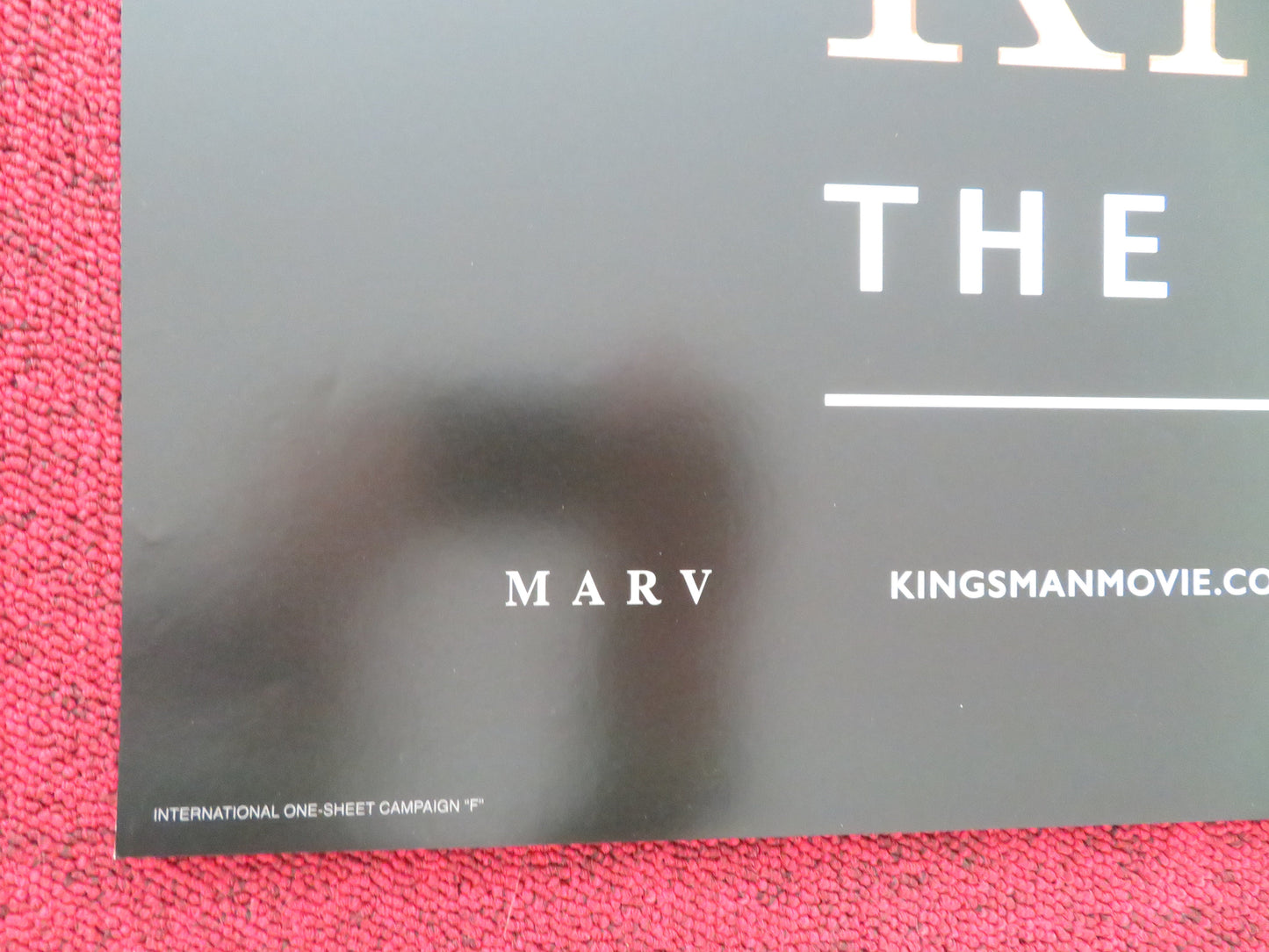 Kingsman: The Secret Service US One Sheet Rolled Poster Taron Egerton 2014 Movie posters