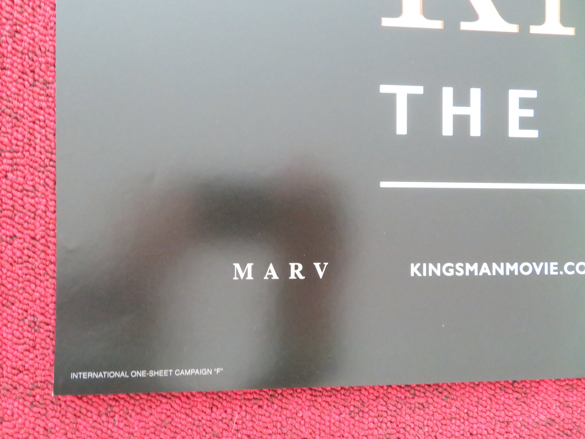 Kingsman: The Secret Service US One Sheet Rolled Poster Taron Egerton 2014 Movie posters