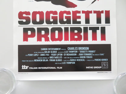 Kinjite: Forbidden Subjects Italian Locandina Poster Charles Bronson 1990 Movie posters